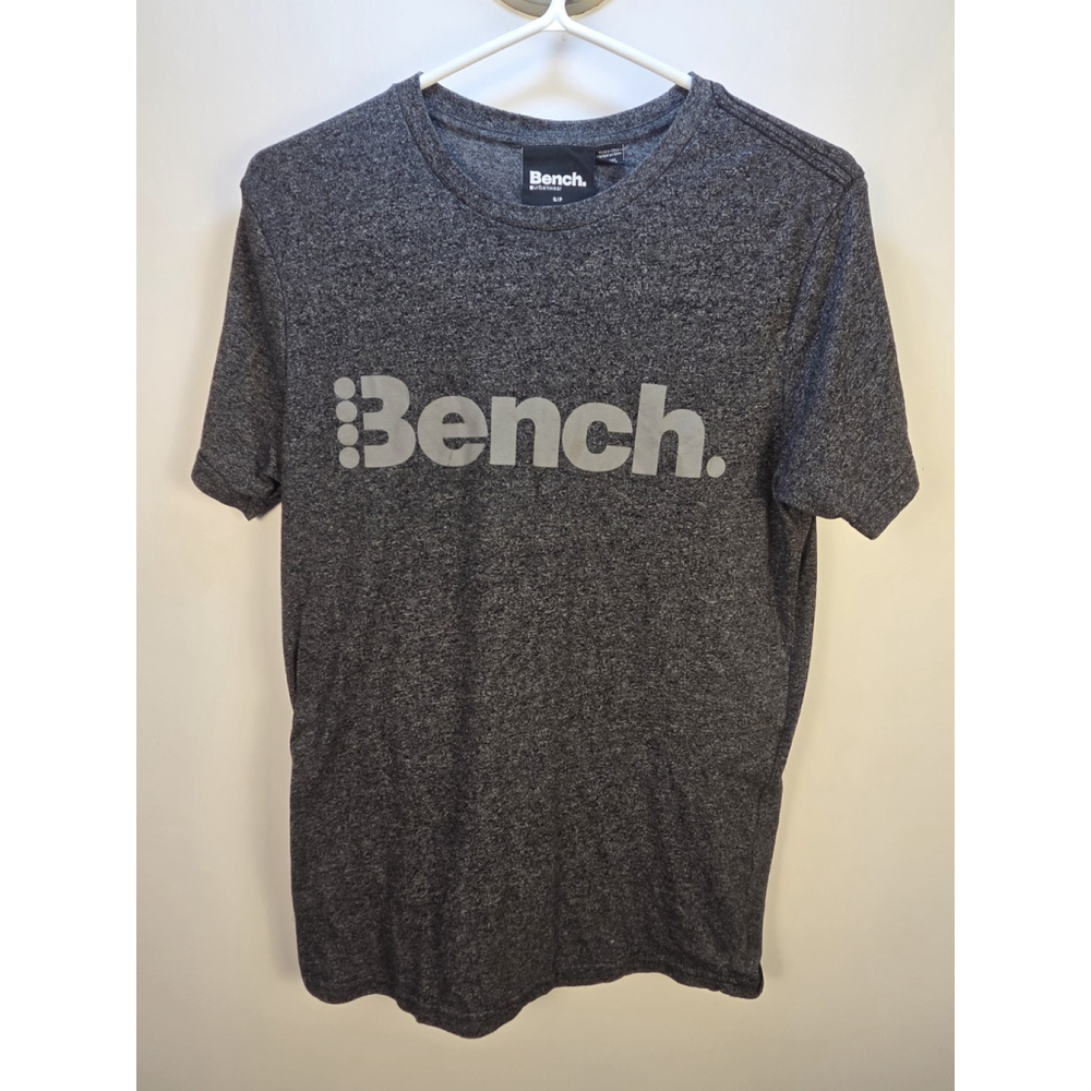 Bench Urbanwear Women T-Shirt Gray Size Small Pre-Owned